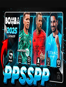  Bomba Patch 2025 para PPSSPP Brasileirão e ligas europeias